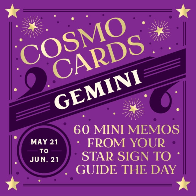 Cosmo Cards: Gemini cover