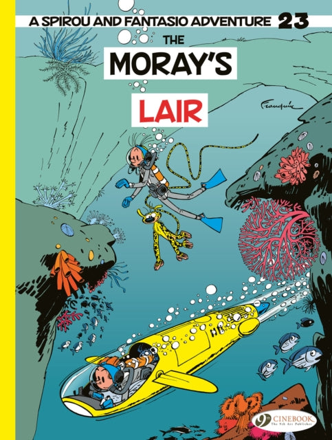 Spirou & Fantasio Vol. 23: The Moray's Lair cover