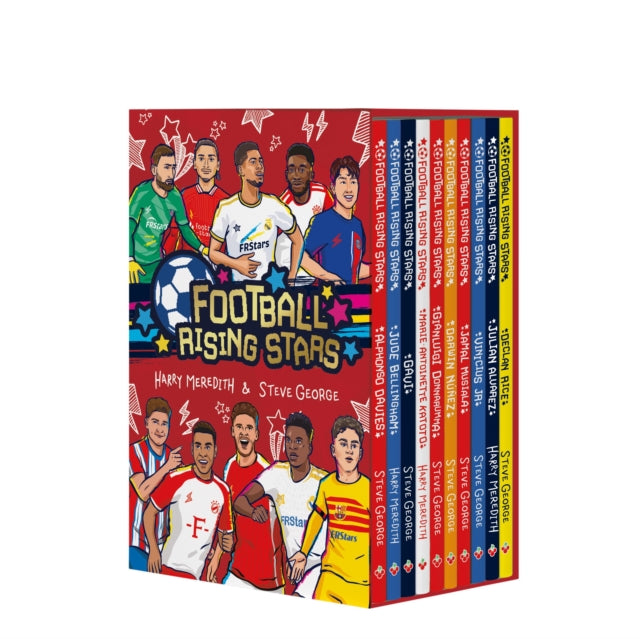 Football Rising Stars Volume 2: 10 Book Collection cover