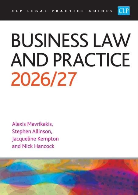 Business Law and Practice 2026/27 cover