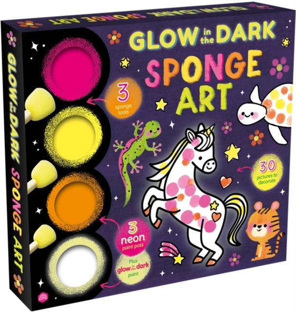 Glow in the Dark Sponge Art cover