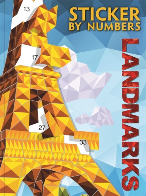 Sticker By Numbers: Landmarks cover