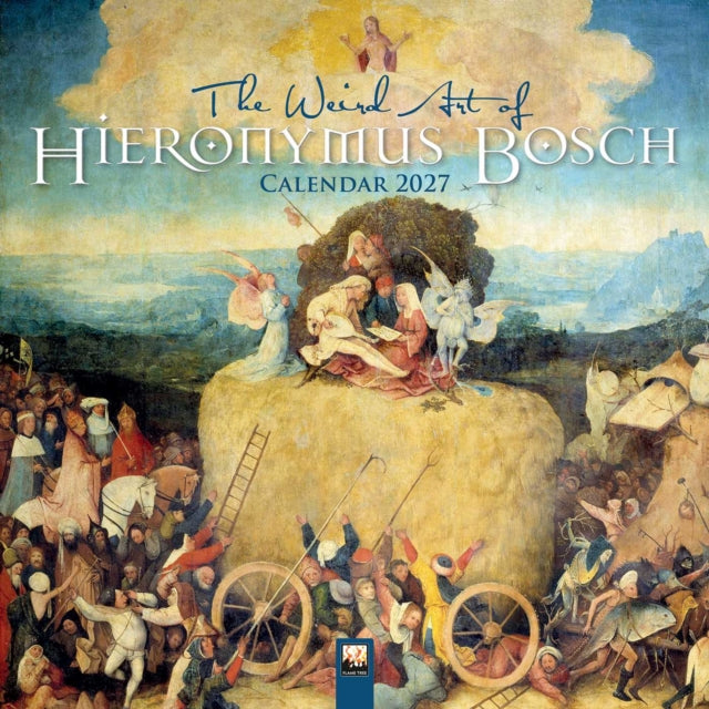 The Weird Art of Hieronymus Bosch Wall Calendar 2027 (Art Calendar) cover