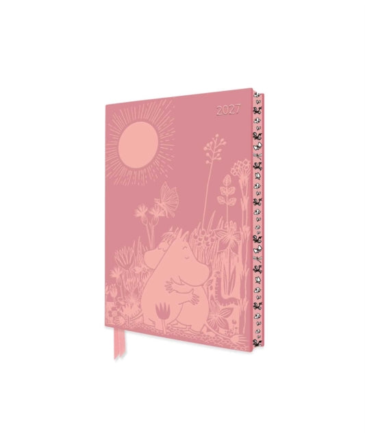 Moomin Love 2027 Pocket Artisan Art Vegan Leather Diary – Week to View cover