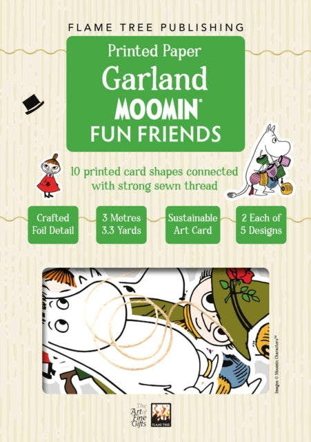 Moomin Fun Friends Paper Garland cover