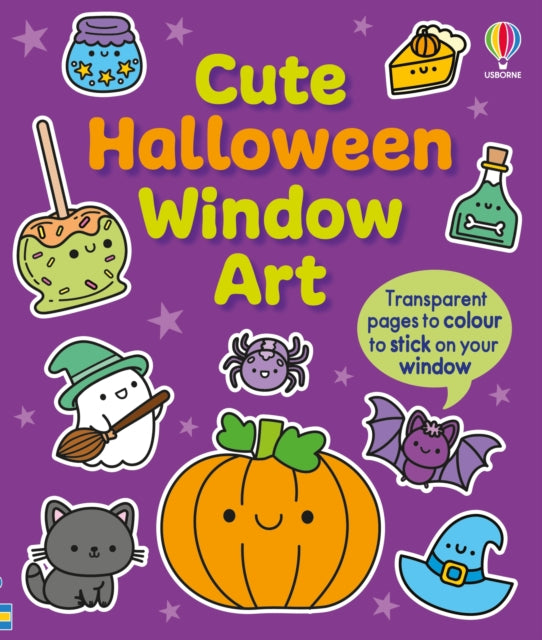 Cute Halloween Window Art cover