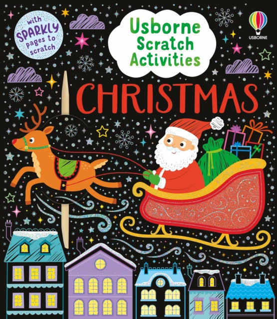 Usborne Scratch Activities Christmas cover