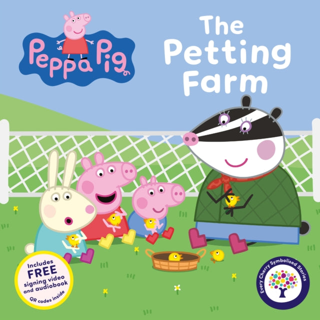 Peppa Pig: The Petting Farm (Symbolised Story) cover