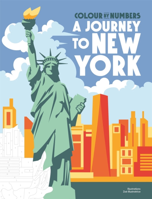 Colour by Numbers: A Journey to New York cover