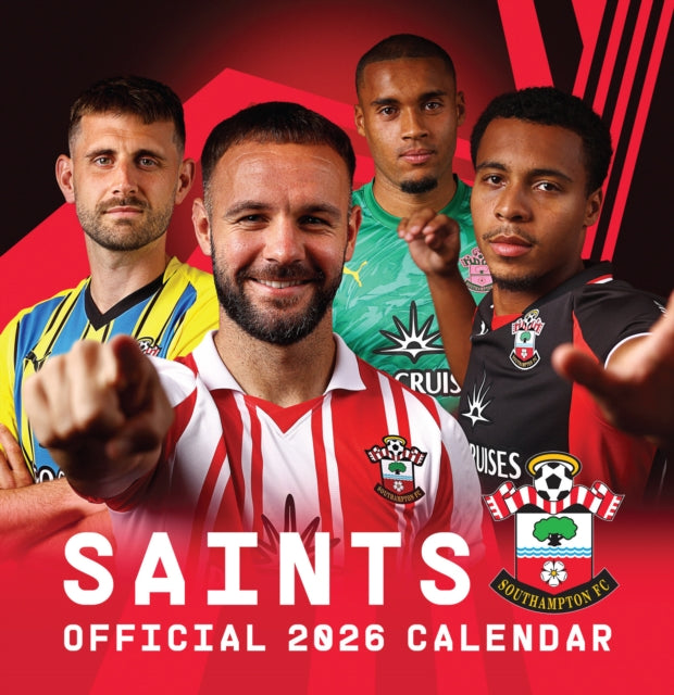 The Official Southampton FC Desk Calendar 2026 cover