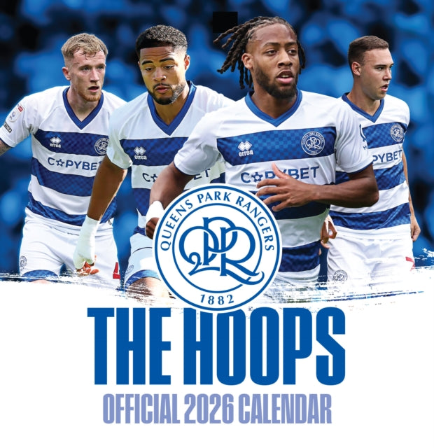 The Official Queens Park Rangers FC Desk Calendar 2026 cover
