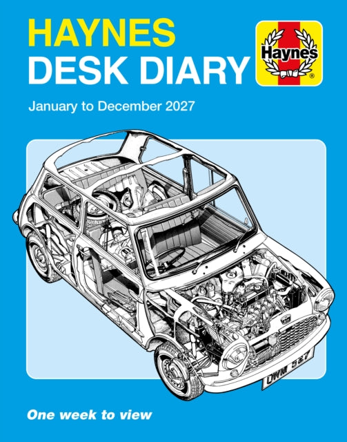 Haynes 2027 Desk Diary cover