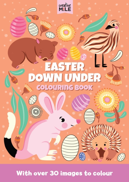 Easter Down Under Colouring Book cover