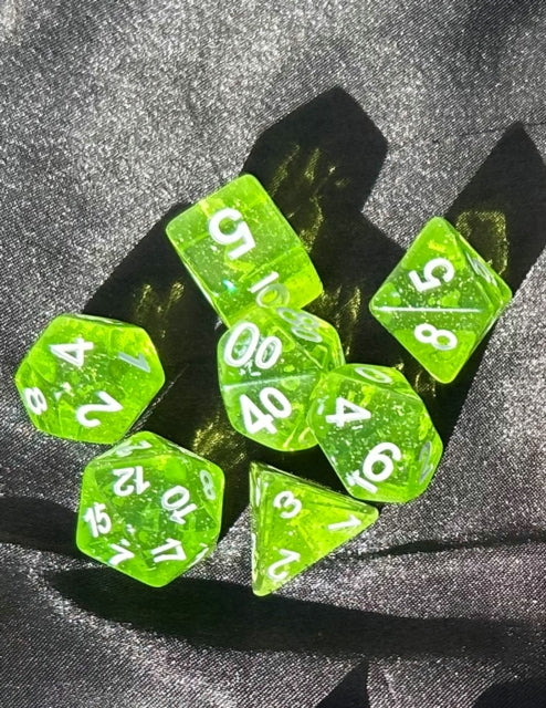 DCC RPG Dice: Greenstone Shards cover