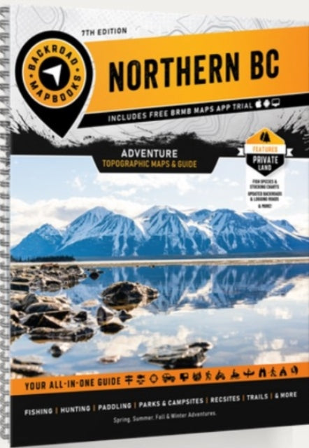Northern BC Backroad Mapbook cover