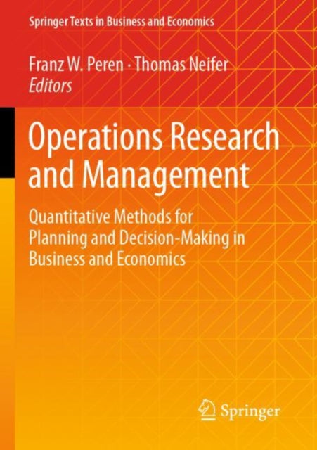 Operations Research and Management cover