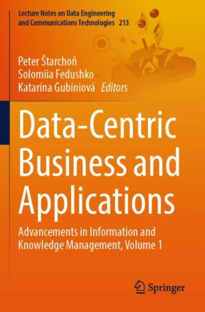 Data-Centric Business and Applications cover