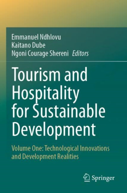 Tourism and Hospitality for Sustainable Development cover