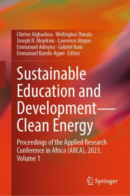 Sustainable Education and Development Clean Energy cover