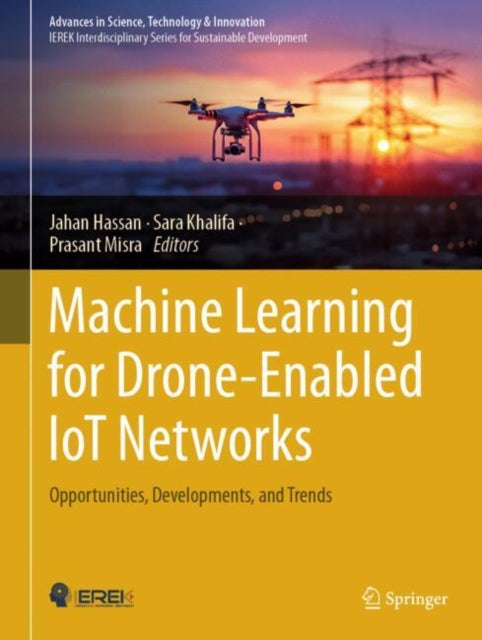 Machine Learning for Drone-Enabled IoT Networks cover