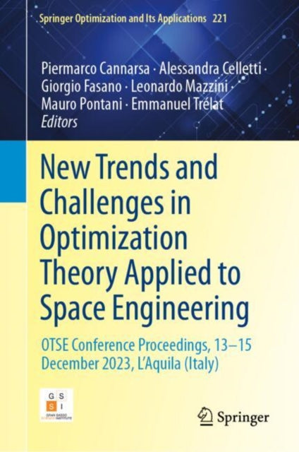 New Trends and Challenges in Optimization Theory Applied to Space Engineering cover