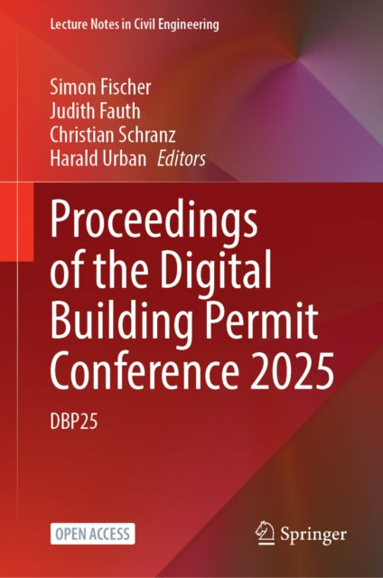 Proceedings of the Digital Building Permit Conference 2025 cover