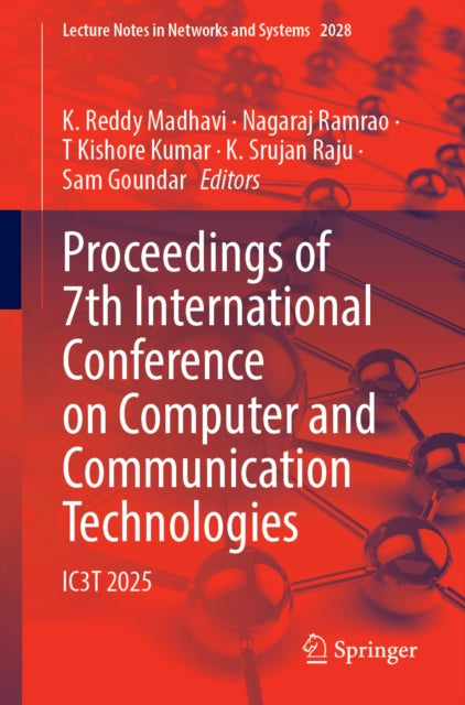 Proceedings of 7th International Conference on Computer and Communication Technologies cover