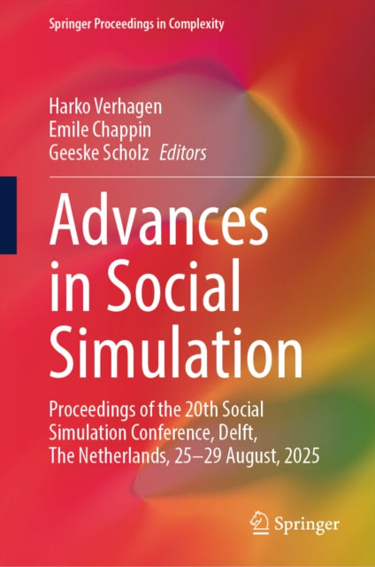 Advances in Social Simulation cover