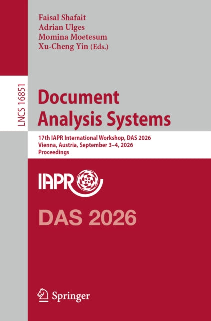Document Analysis Systems cover