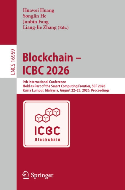 Blockchain – ICBC 2026 cover