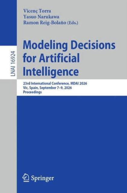 Modeling Decisions for Artificial Intelligence cover