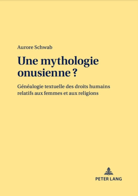 Une mythologie onusienne ? cover