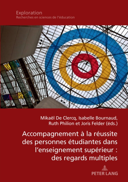Accompagnement a la reussite des personnes etudiantes dans l'enseignement superieur : des regards multiples cover