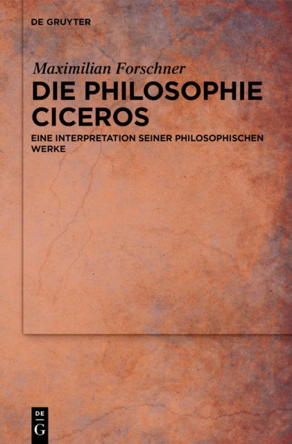 Die Philosophie Ciceros cover