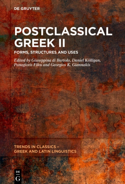 Postclassical Greek II cover