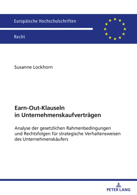 Earn-Out-Klauseln in Unternehmenskaufvertraegen cover