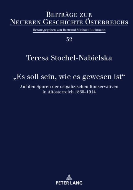 „Es soll sein, wie es gewesen ist“ cover