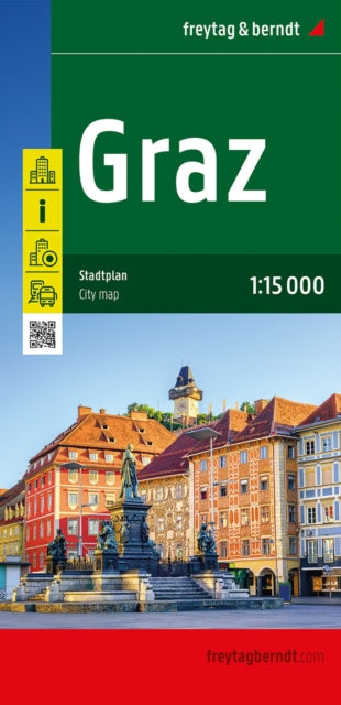 Graz, City Plan 1:15.000 cover