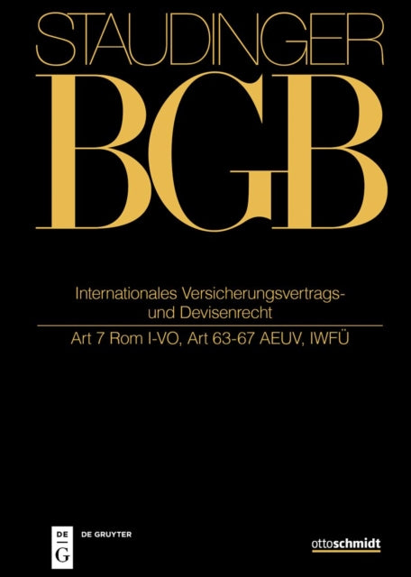 Internationales Versicherungsvertrags- Und Devisenrecht cover