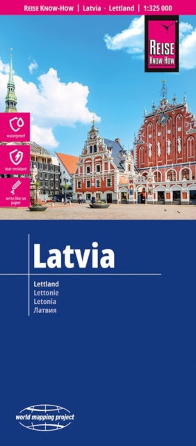Latvia (1:325.000) cover