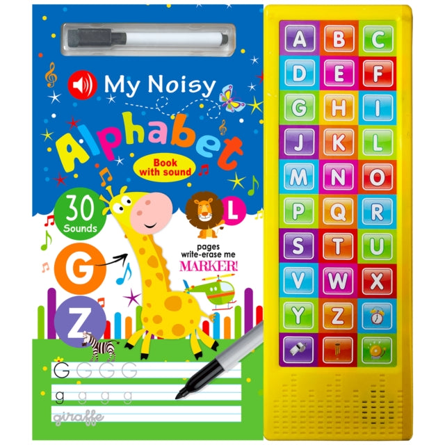 My Noisy Alphabet - 30 Clicks Sound Book cover