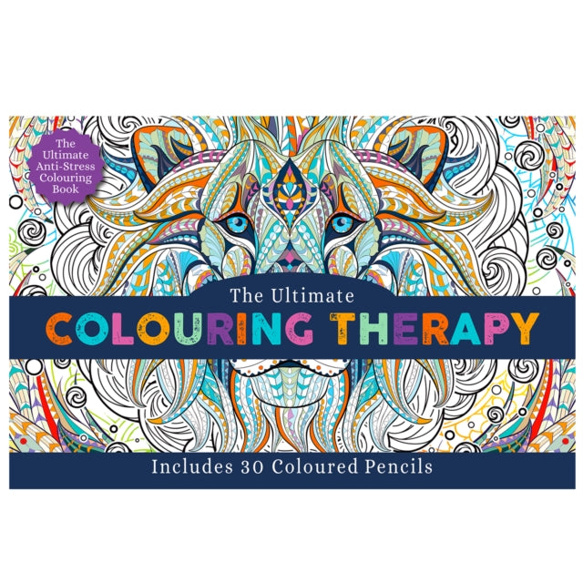 The Ultimate Colouring Therapy - Creative Art cover