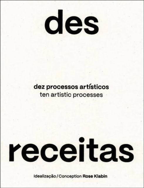 Desreceitas - Dez Processos Artísticos cover