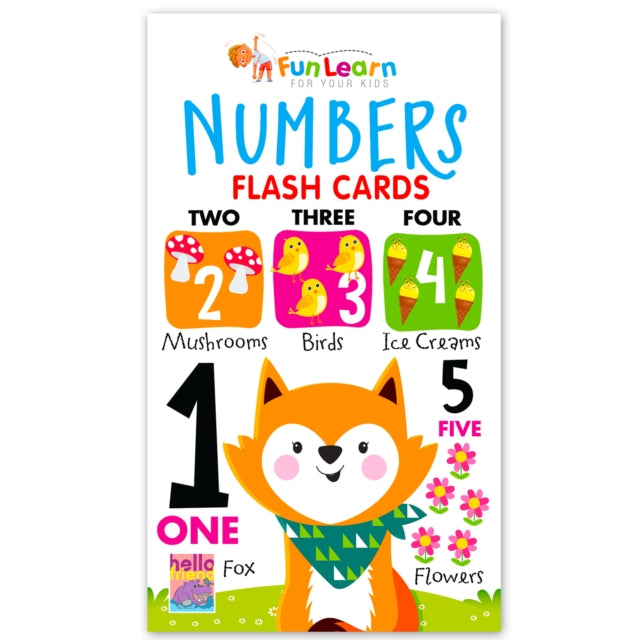 Numbers 30 Flash Cards Box cover