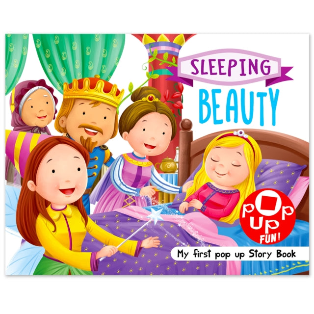 Pop Up Fun! My First Pop Up Story Book: Sleeping Beauty - Pop Up Stories For Kids cover