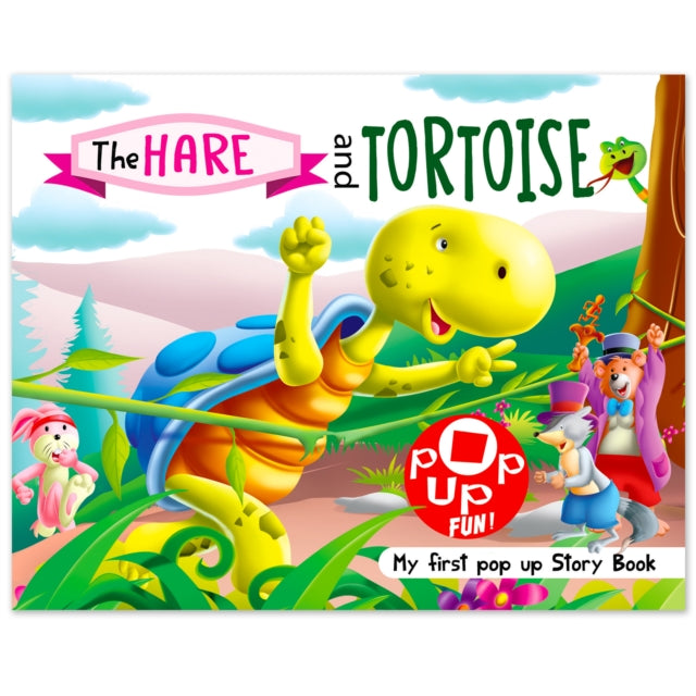 Pop Up Fun! My First Pop Up Story Book: Hare And The Tortois - Pop Up Stories For Kids cover