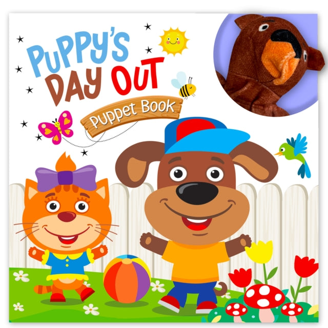 Finger Puppet Board Book: Puppy'S Day Out- Story Board Book With Finger Puppet For Children cover