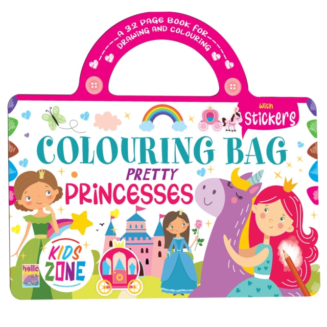 Pretty Princesses Colouring Bag cover
