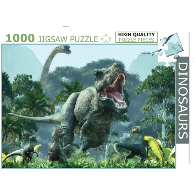 Dinosaurs Puzzle Box - 1000 Piece Jigsaw Puzzle cover