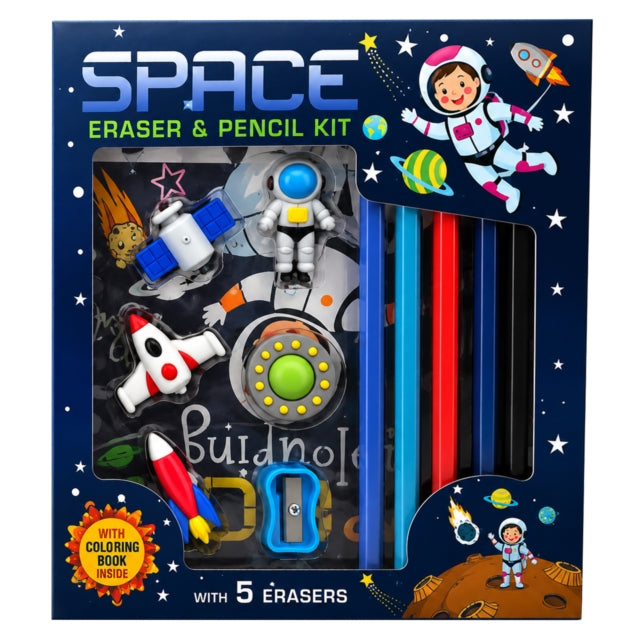 Space Eraser & Pencil Kit cover